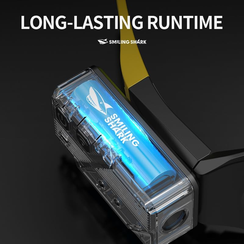 Yellow LED Motion Glasses