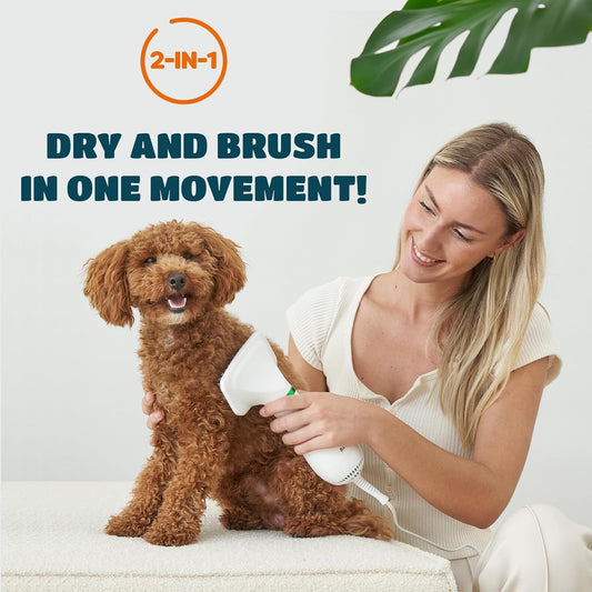 Pet Grooming Hair Dryer Brush