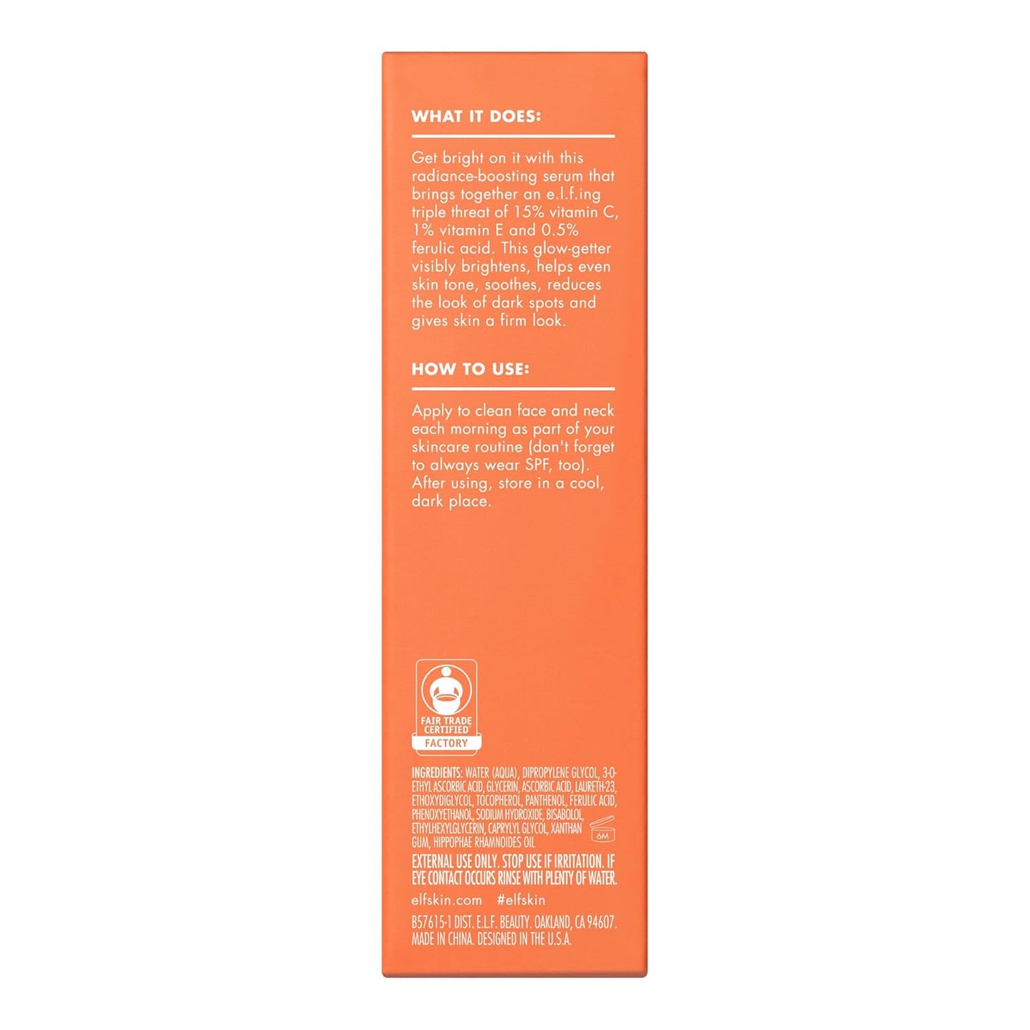 Radiant Glow Face Serum