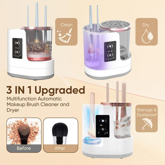 Quick Clean Makeup Brush Machine