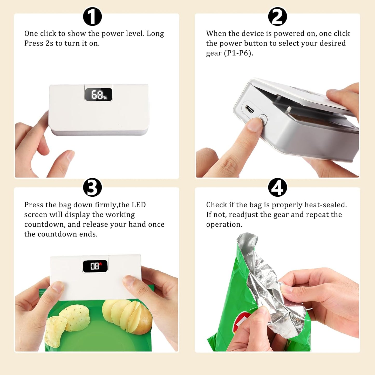 Handy Heat Seal Bag Saver