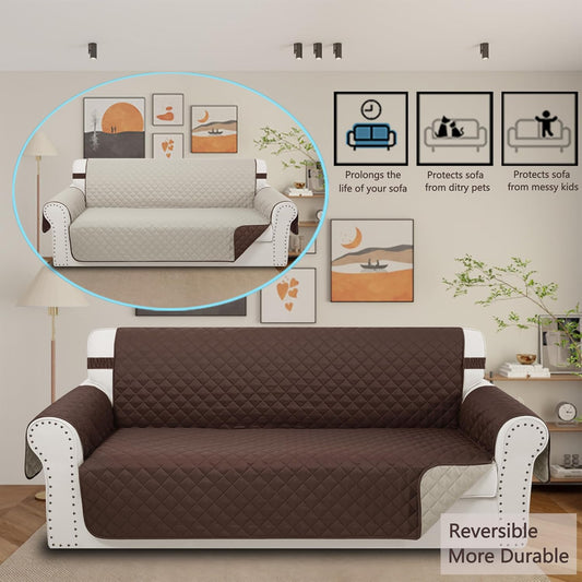 Chic Reversible Sofa Cover