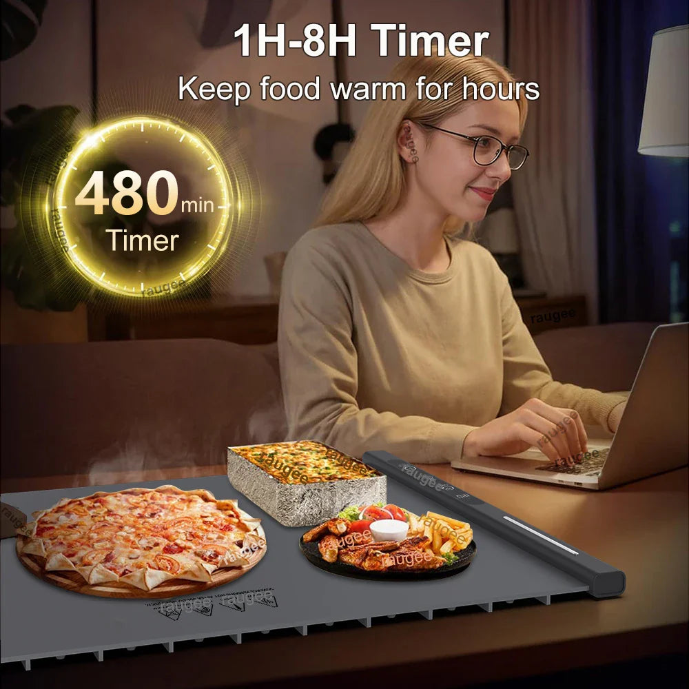 Portable Food Warming Tray