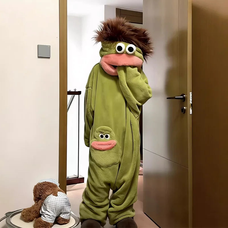Cozy Monster Pajama Suit