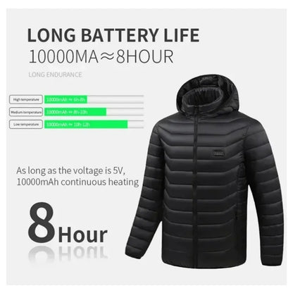 Men's Heated Winter Jacket