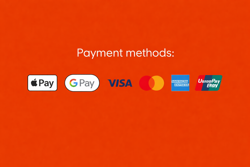 Payment methods
