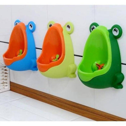 Playful Frog Standing Urinal for Toddler Potty Training Boys