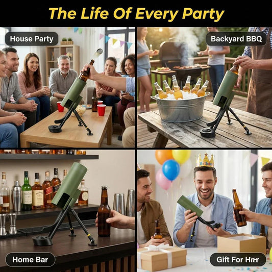 Beer Bullet Cap Launcher