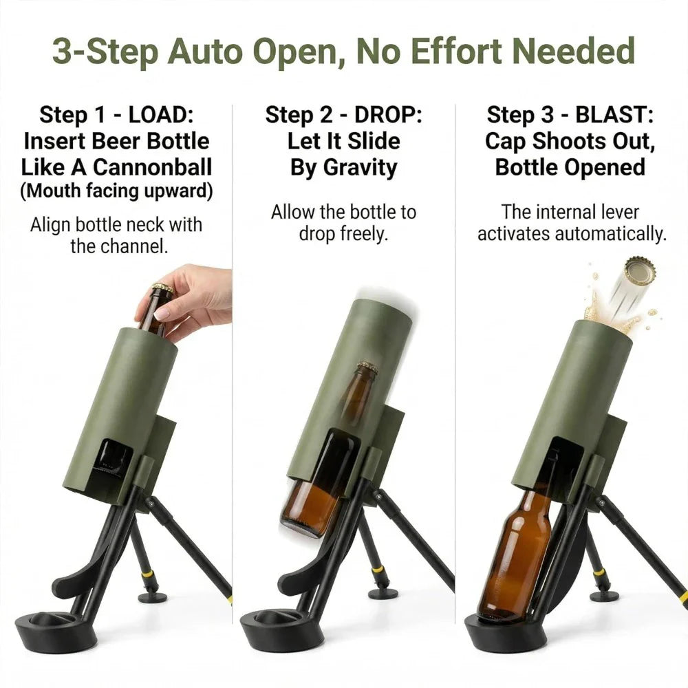 Beer Bullet Cap Launcher