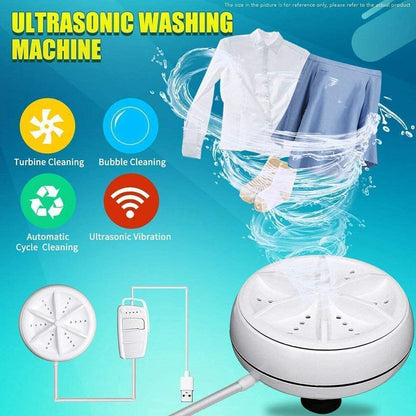 Mini Ultrasonic Clothes Cleaner
