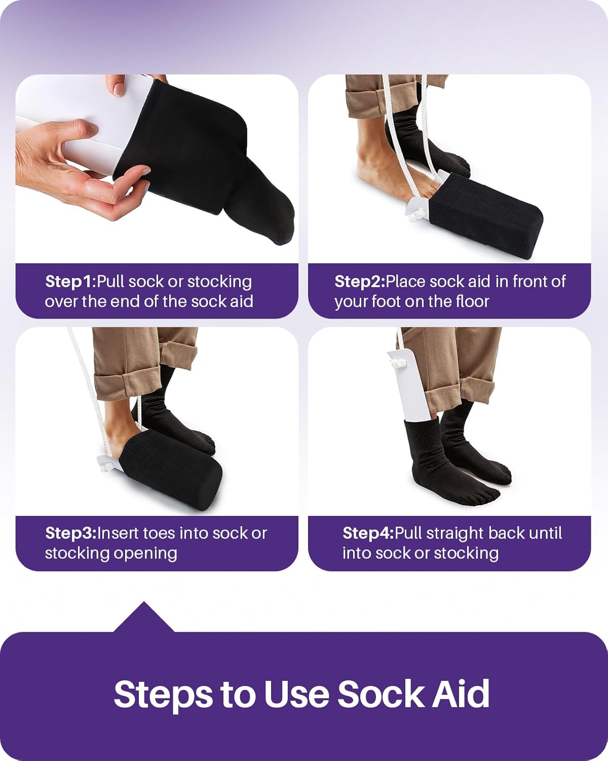 Easy Sock Helper for Seniors