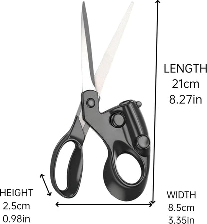 Laser-Guided Sewing Scissors