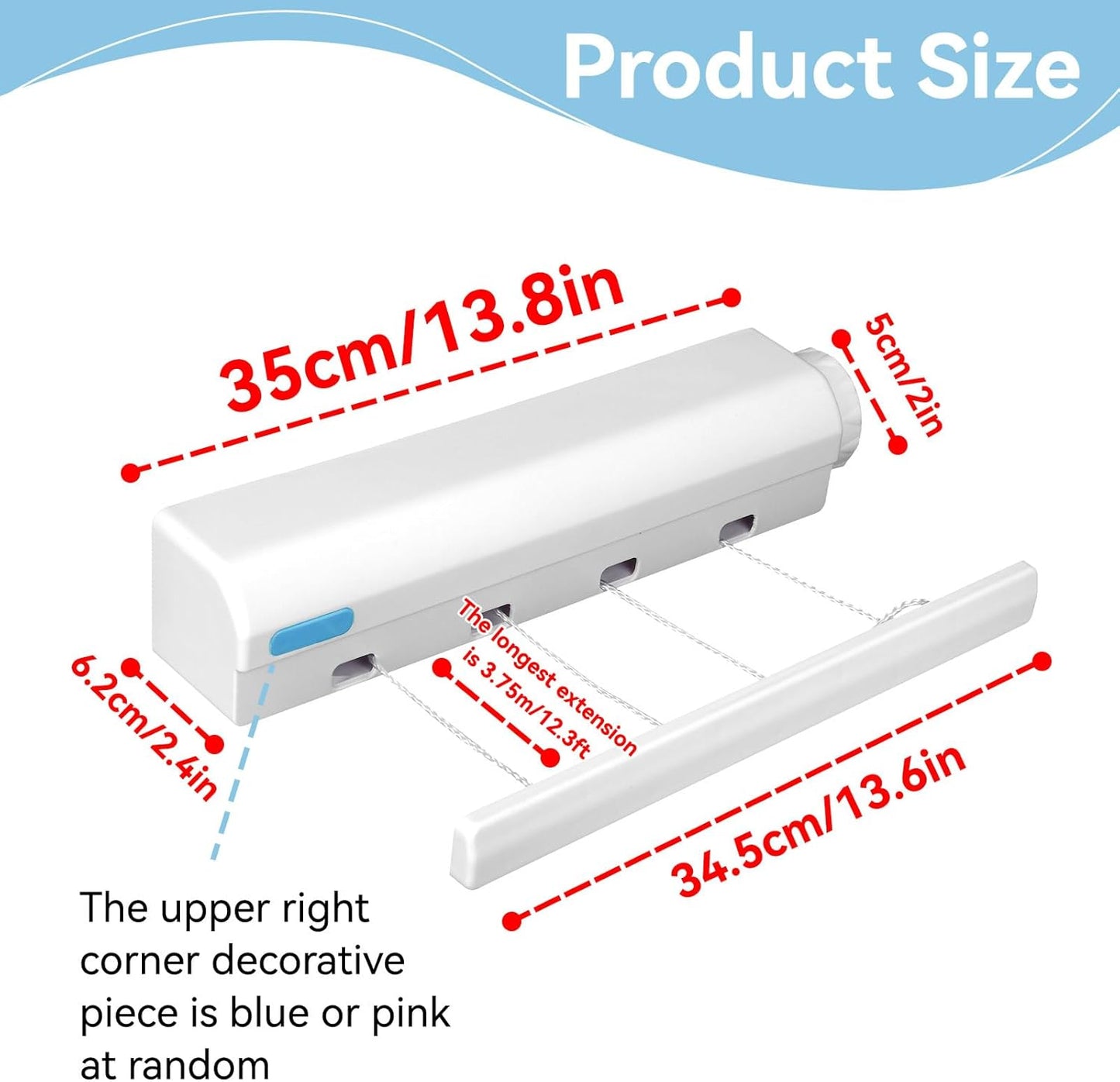 Handy 5-Line Retractable Clothesline