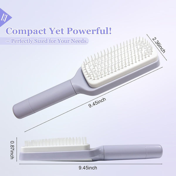 Effortless Self-Cleaning Hair Brush