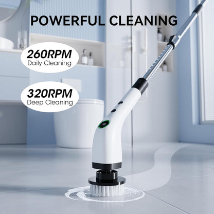 Effortless Spin Cleaning Brush