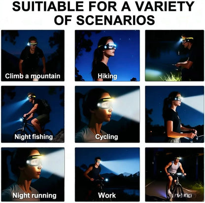 Yellow LED Motion Glasses