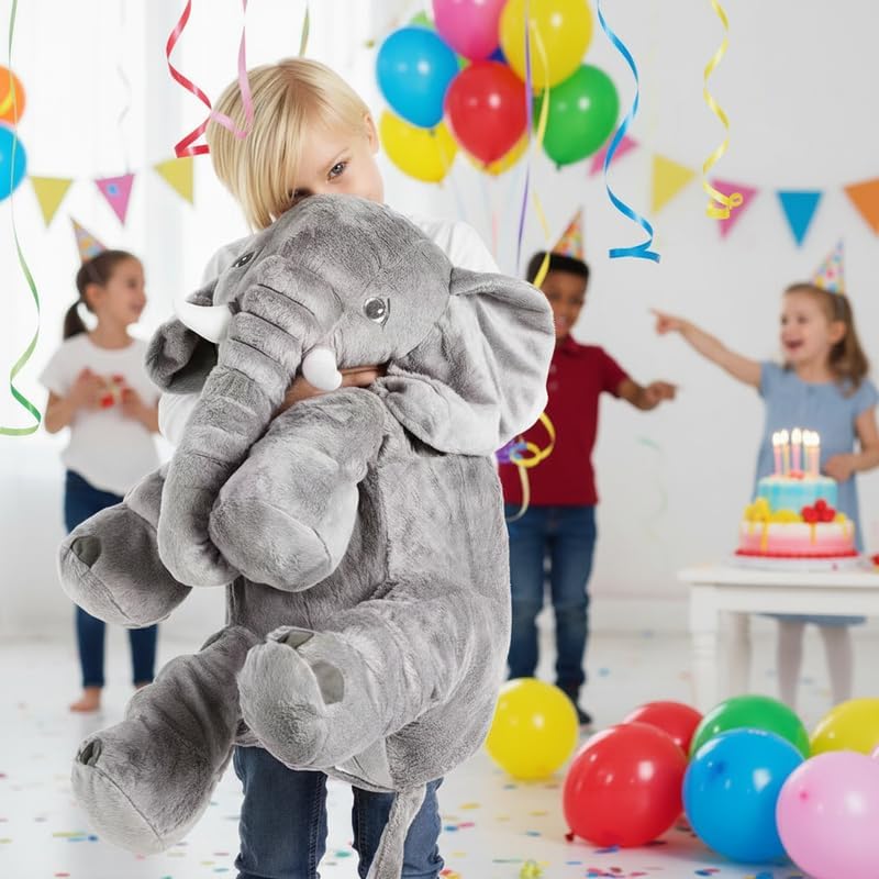 Cuddly Joyful Elephant Plush