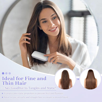 Effortless Self-Cleaning Hair Brush