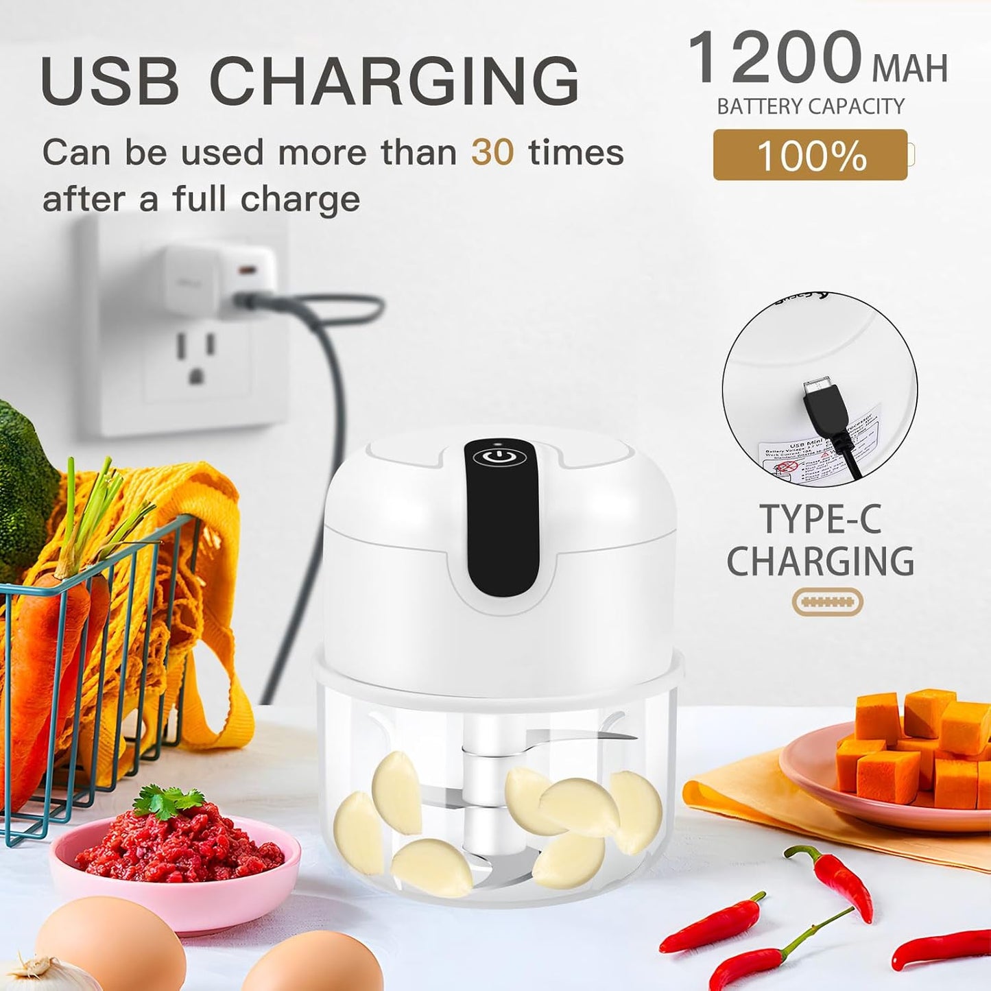 QuickChop Mini Food Processor