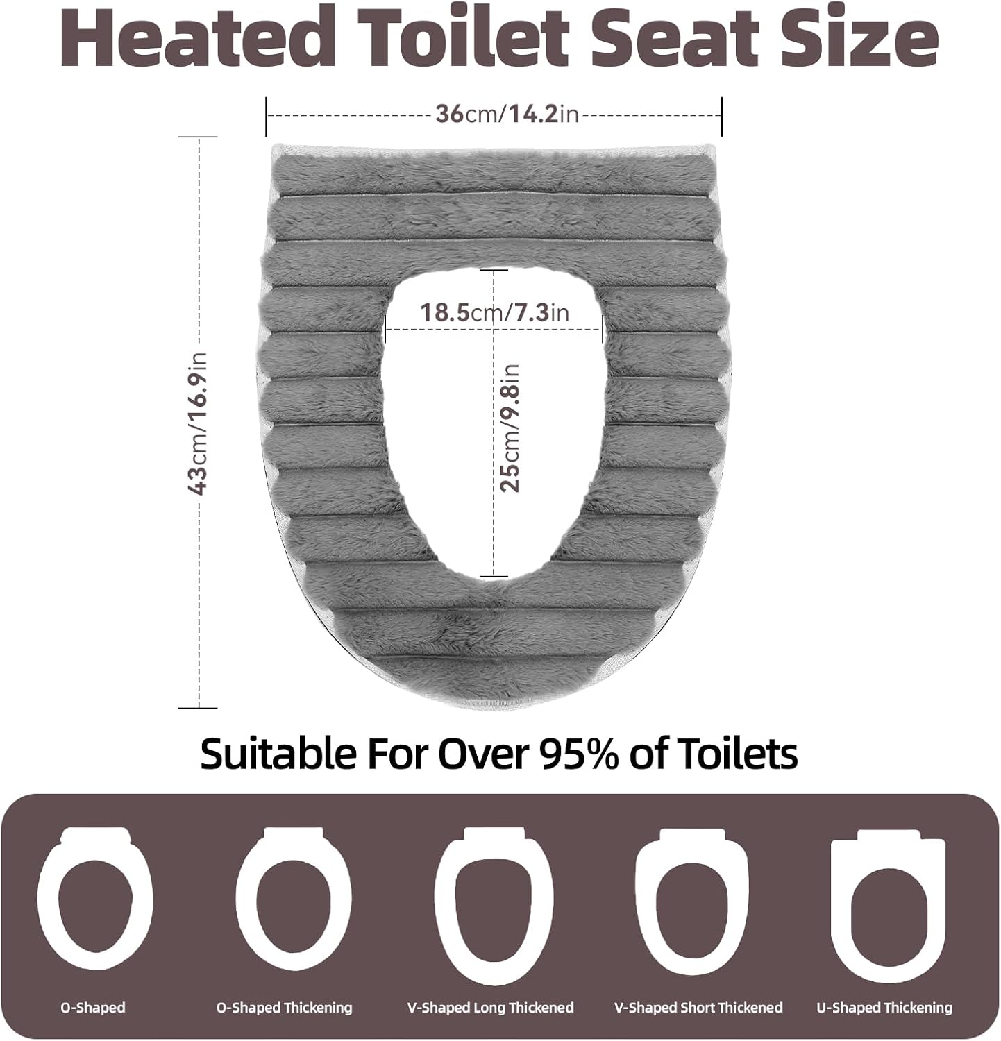 Cozy Warmth Toilet Seat Cover