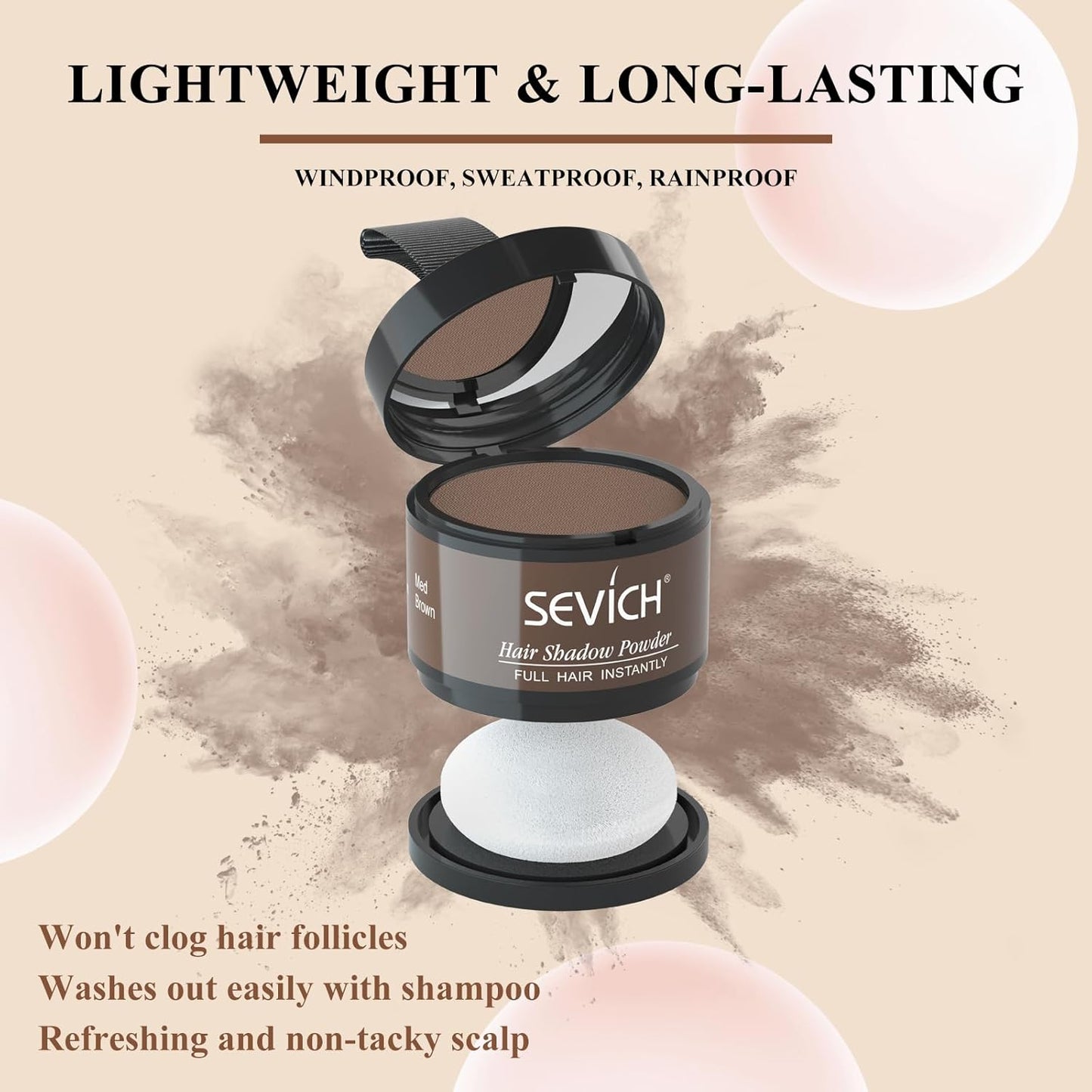 Instant Hairline Touch-Up Powder