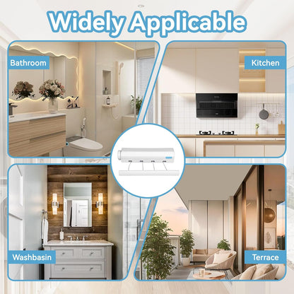 Handy 5-Line Retractable Clothesline