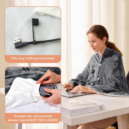 Cozy Heat Wearable Blanket