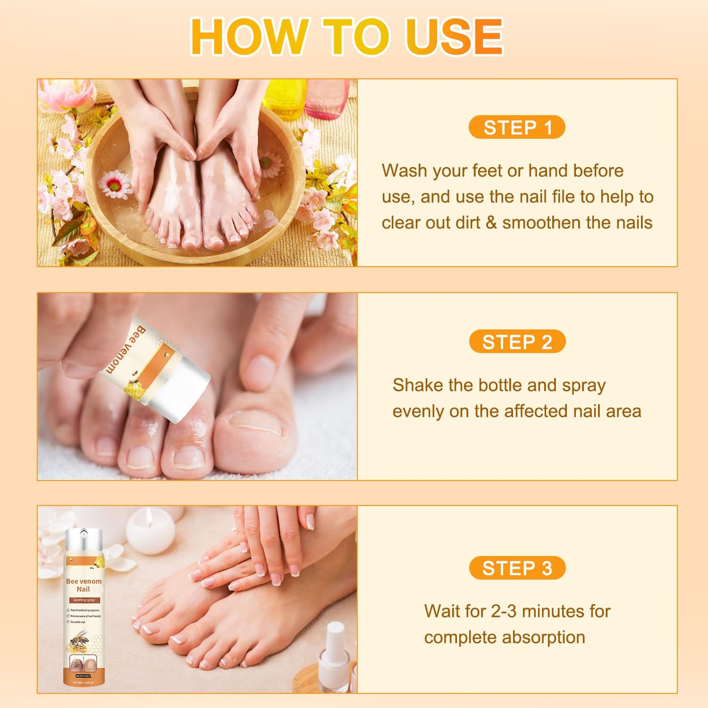 Bee Venom Nail Care Spray