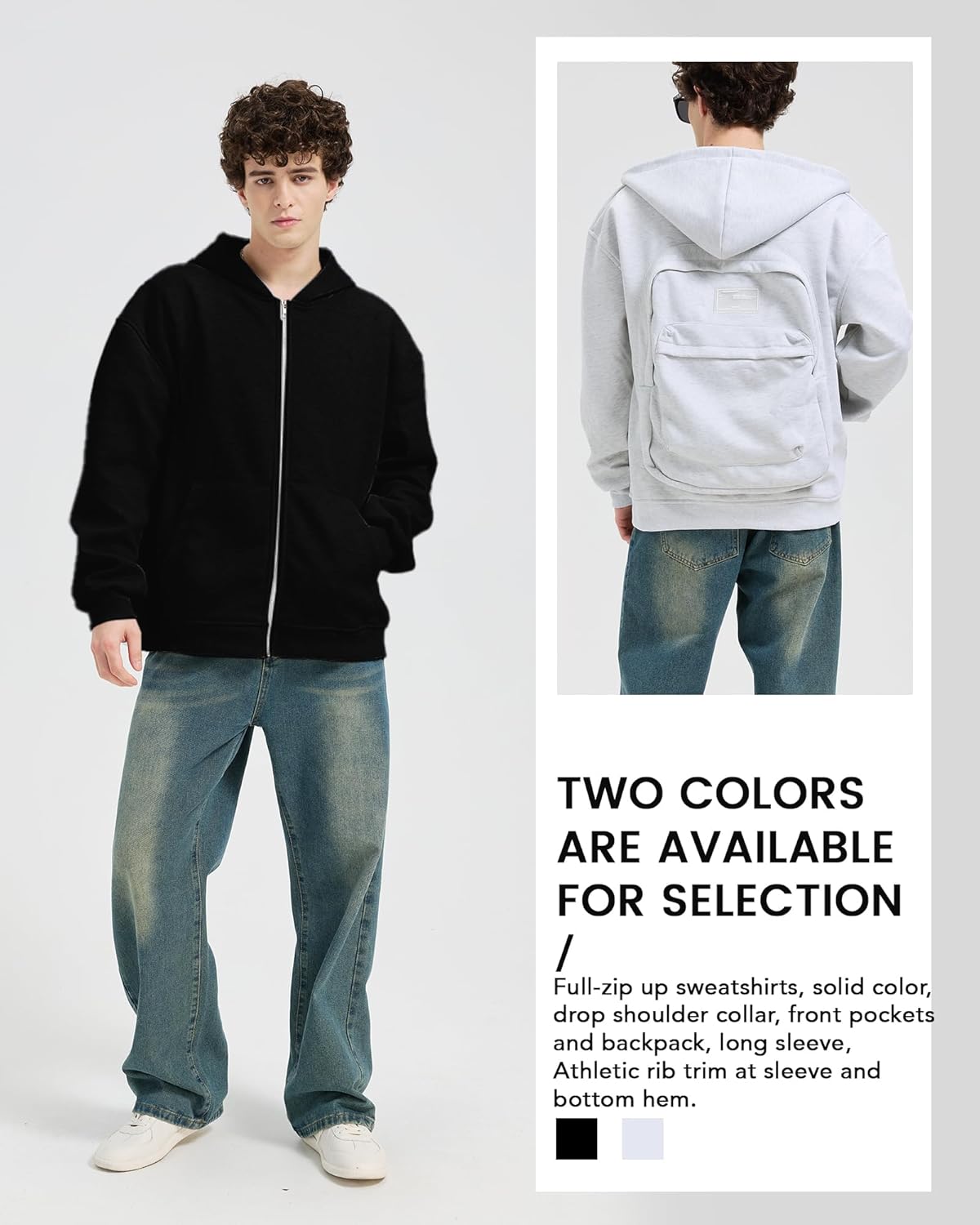 Unisex Hoodie with Backpack