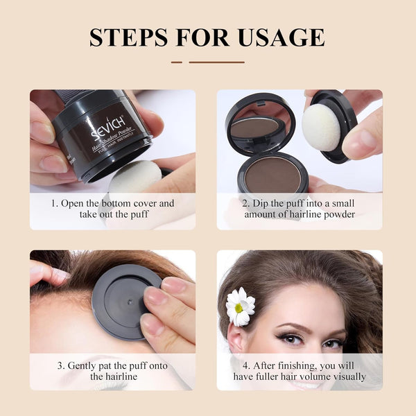 Instant Hairline Touch-Up Powder