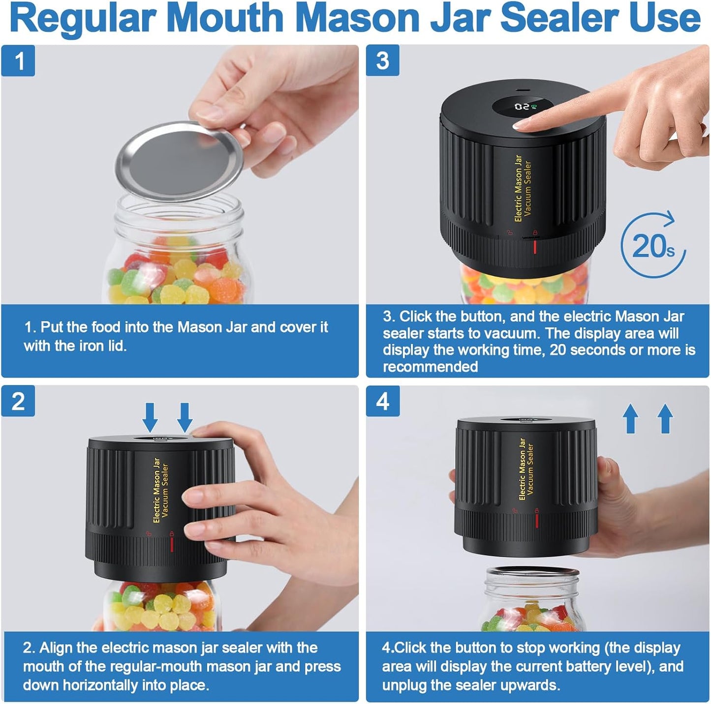 Effortless Jar Sealer Kit
