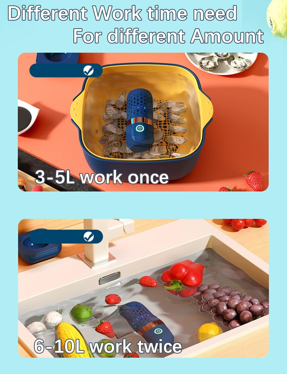 Smart Fruit and Veggie Cleaner