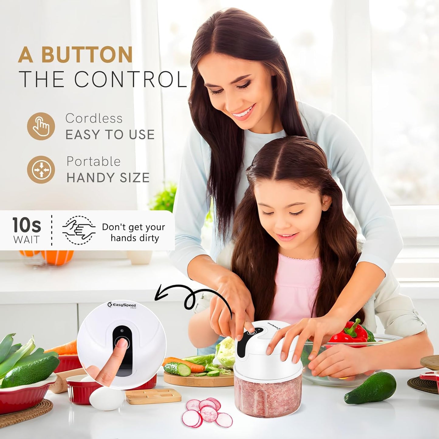 QuickChop Mini Food Processor