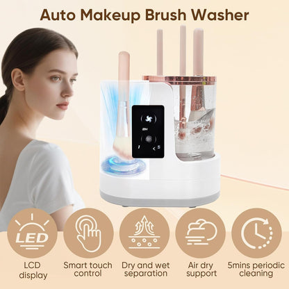 Quick Clean Makeup Brush Machine