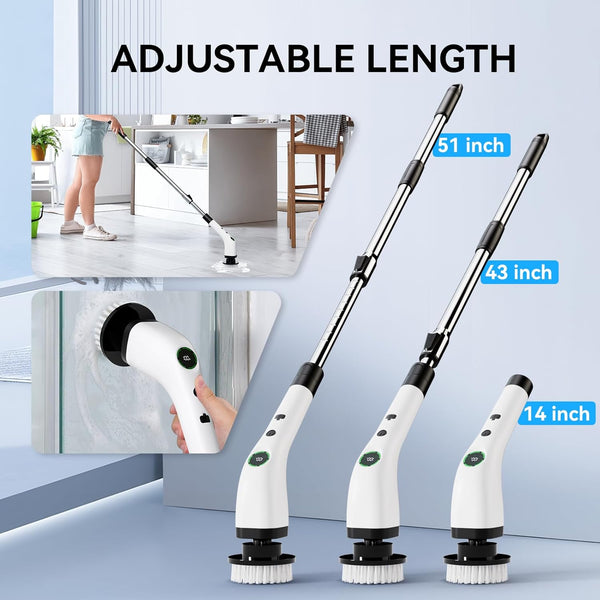 Effortless Spin Cleaning Brush