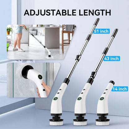 Effortless Spin Cleaning Brush