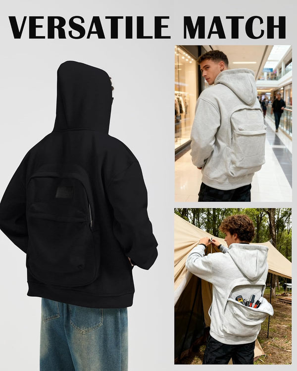 Unisex Hoodie with Backpack