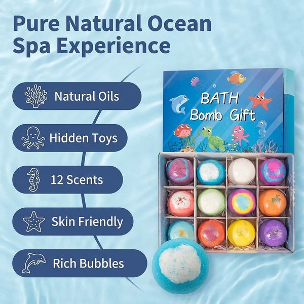 Magical Surprise Bath Bombs