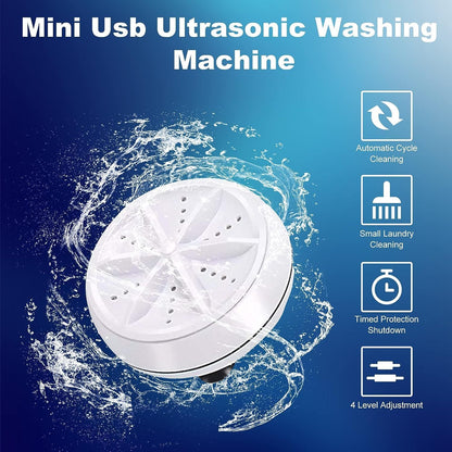Mini Ultrasonic Clothes Cleaner
