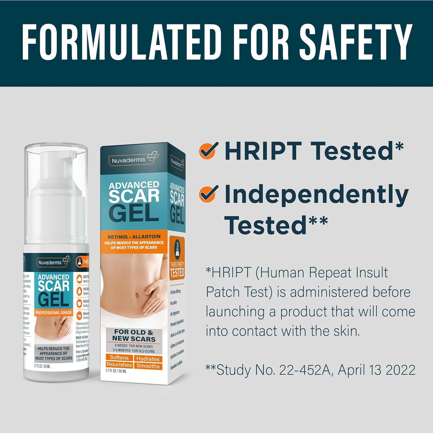Scar Healing Gel with Retinol