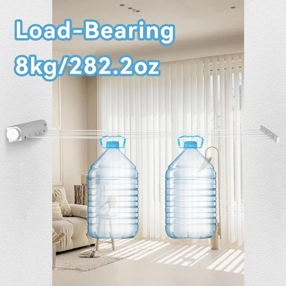 Handy 5-Line Retractable Clothesline