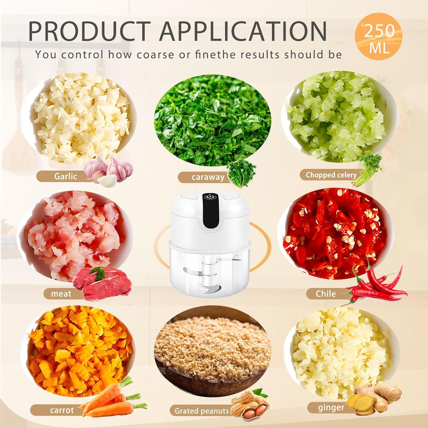 QuickChop Mini Food Processor