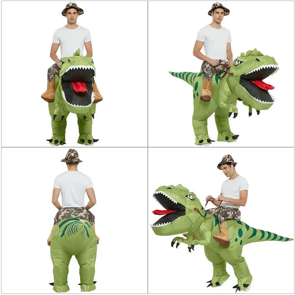 Fun Inflatable Dinosaur Costume