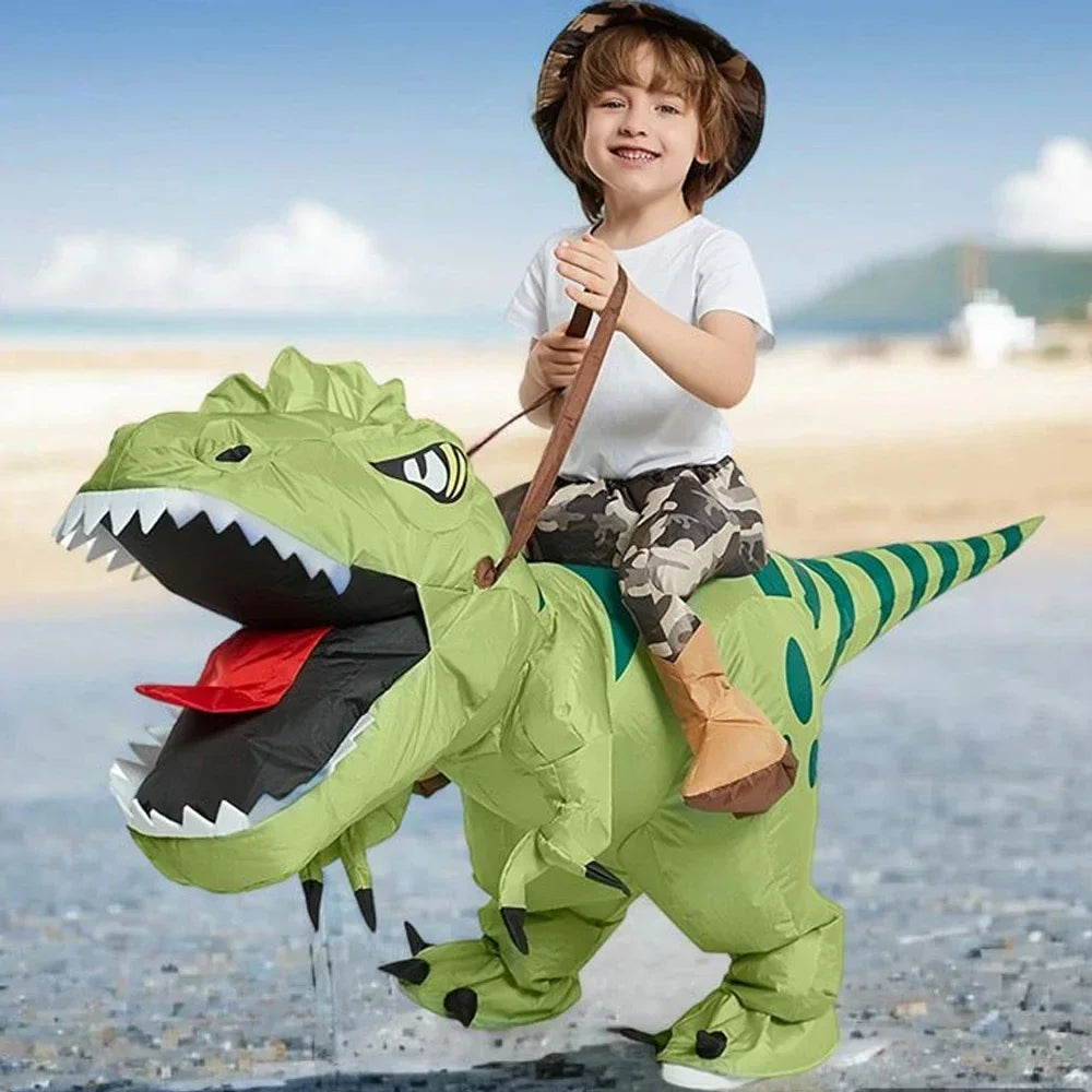 Fun Inflatable Dinosaur Costume