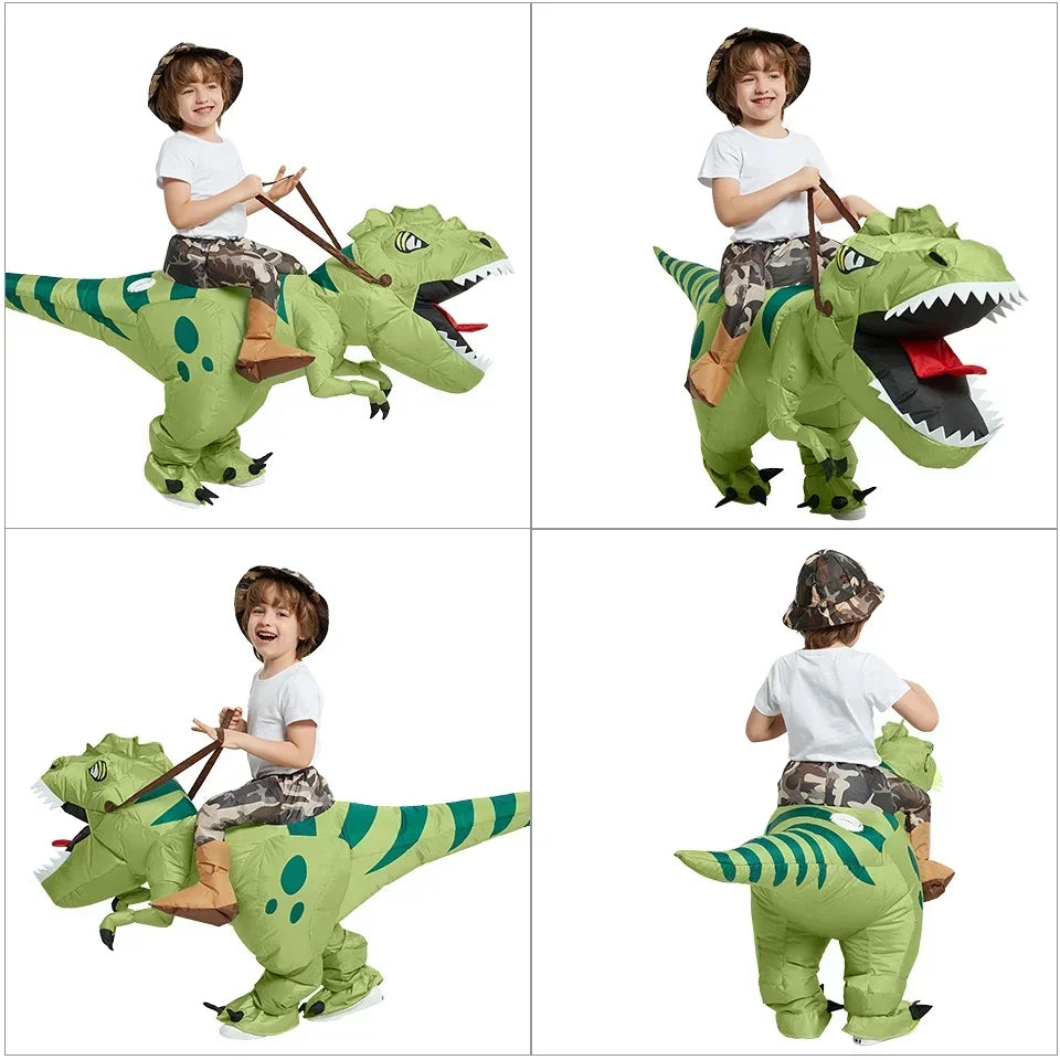 Fun Inflatable Dinosaur Costume