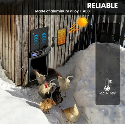 Smart Solar Chicken Door