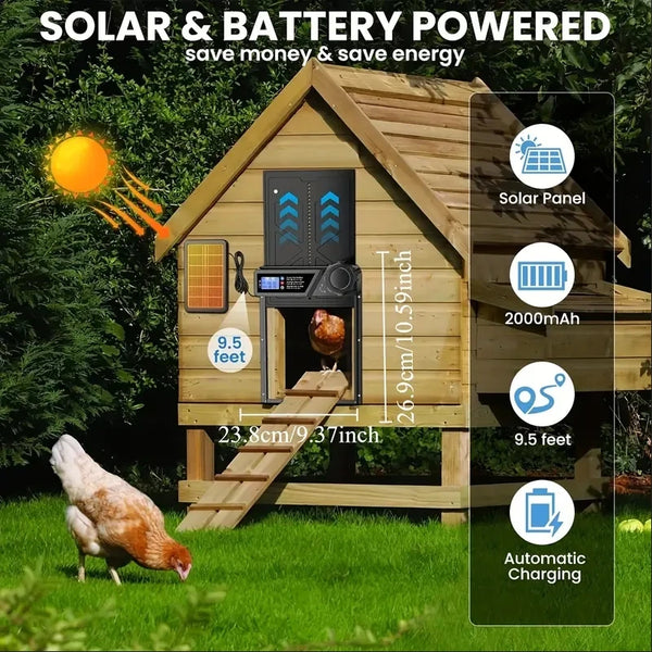 Smart Solar Chicken Door