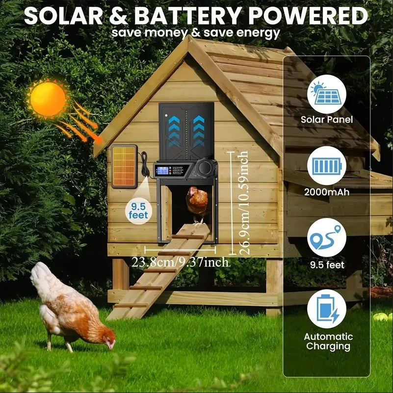 Smart Solar Chicken Door