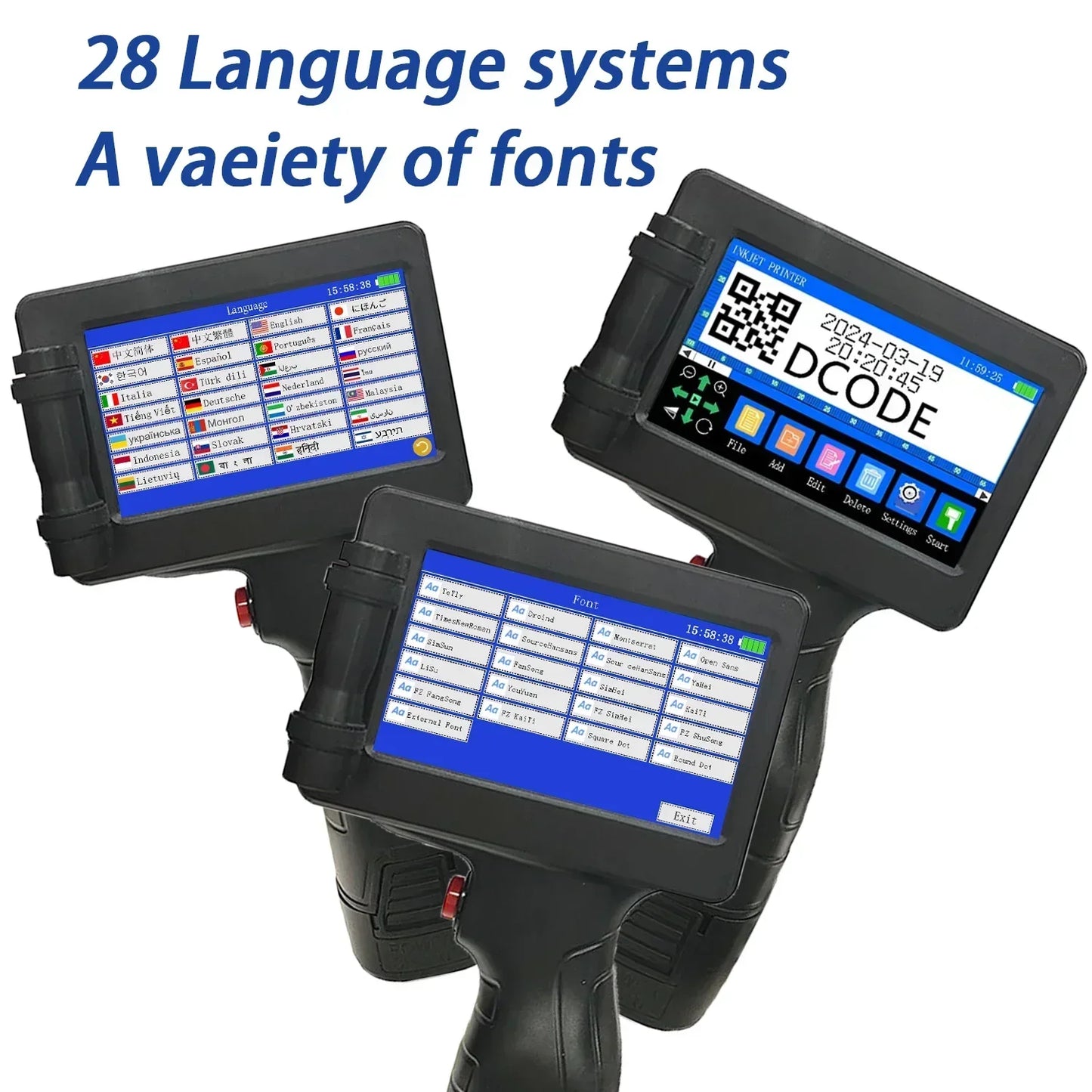 Handheld Inkjet Printer Pro