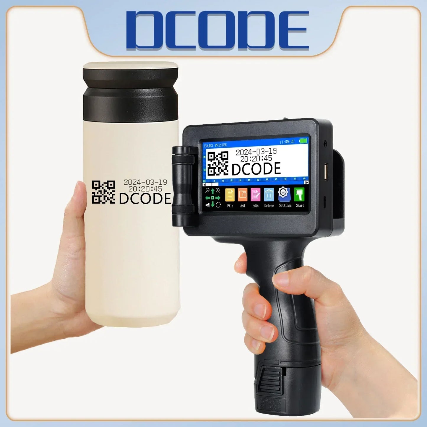 Handheld Inkjet Printer Pro